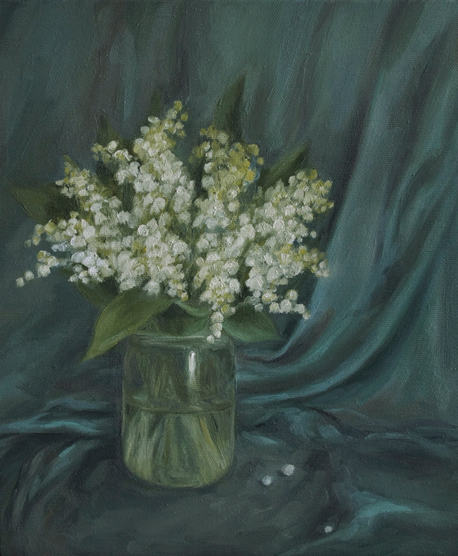 still life with lilies of the valley